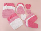 Pack 15 piezas ajuar bebe